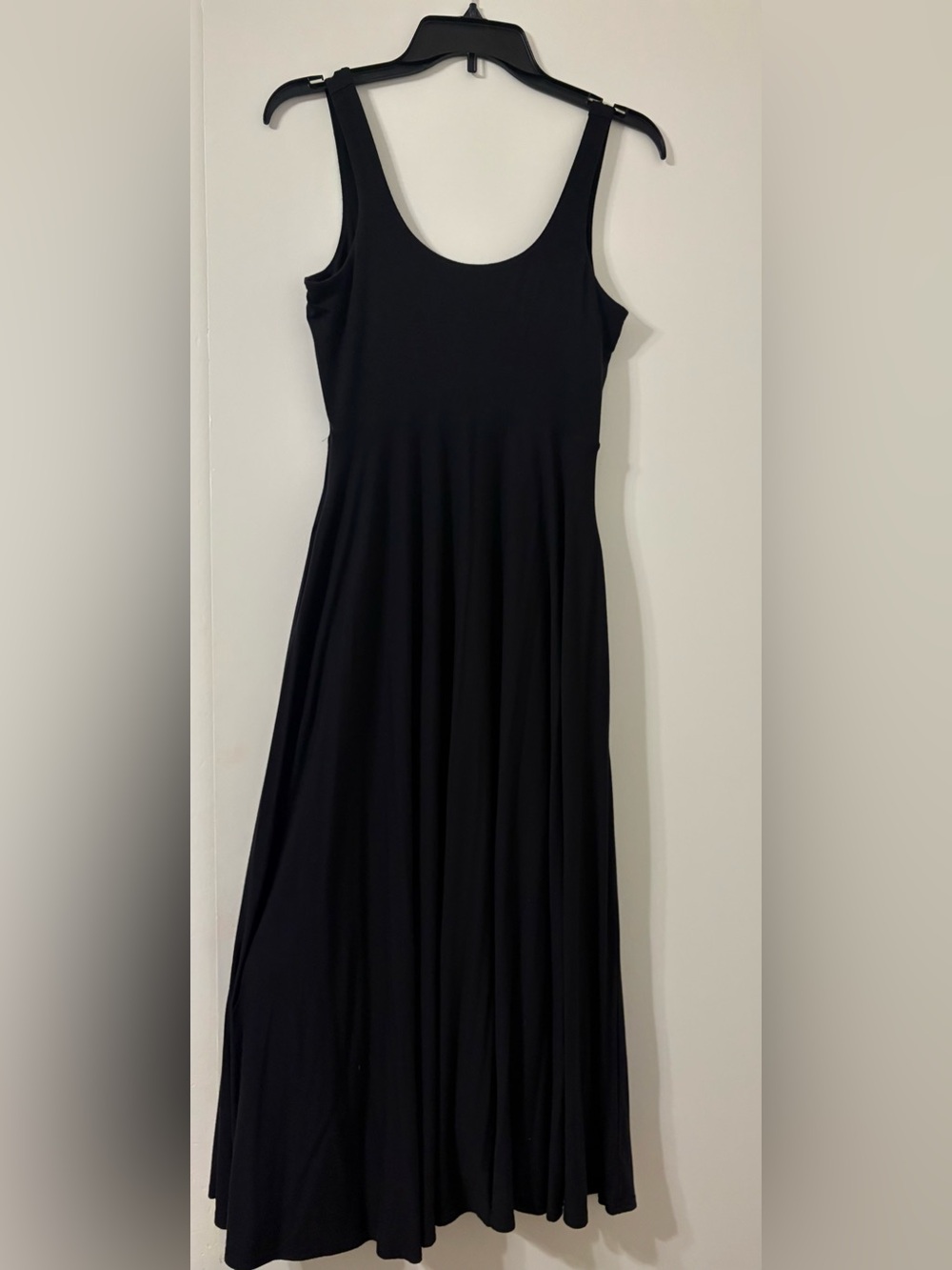 Athleta Black Santorini Midi Tank Dress.
